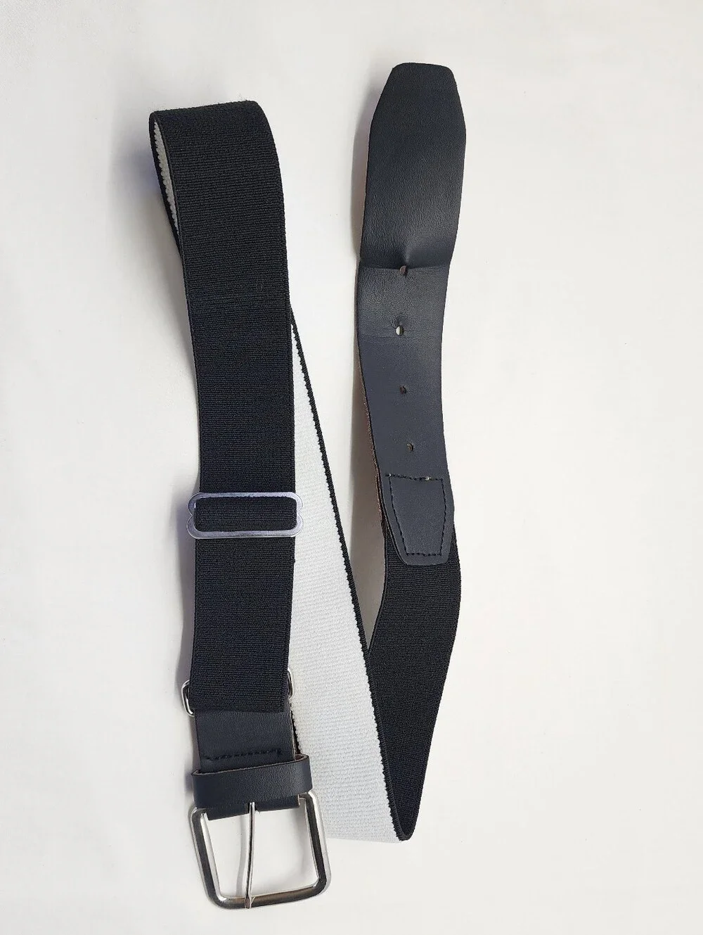 Champro Black & White adjustable elastic baseball Softball belt